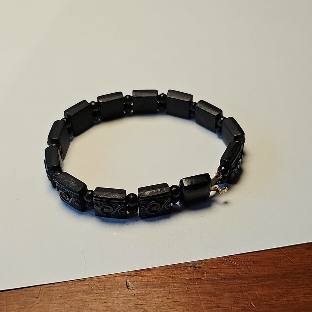 Victorian Jet Bracelet - Picture 3 of 4